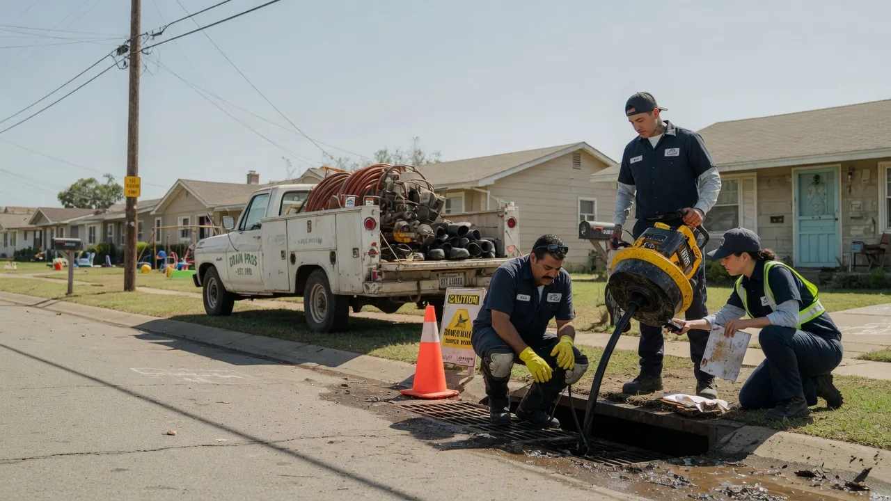 Drain Cleaning in Pittsview, AL near me